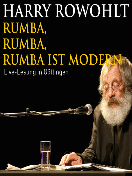Title details for Rumba, Rumba, Rumba ist modern by Harry Rowohlt - Wait list